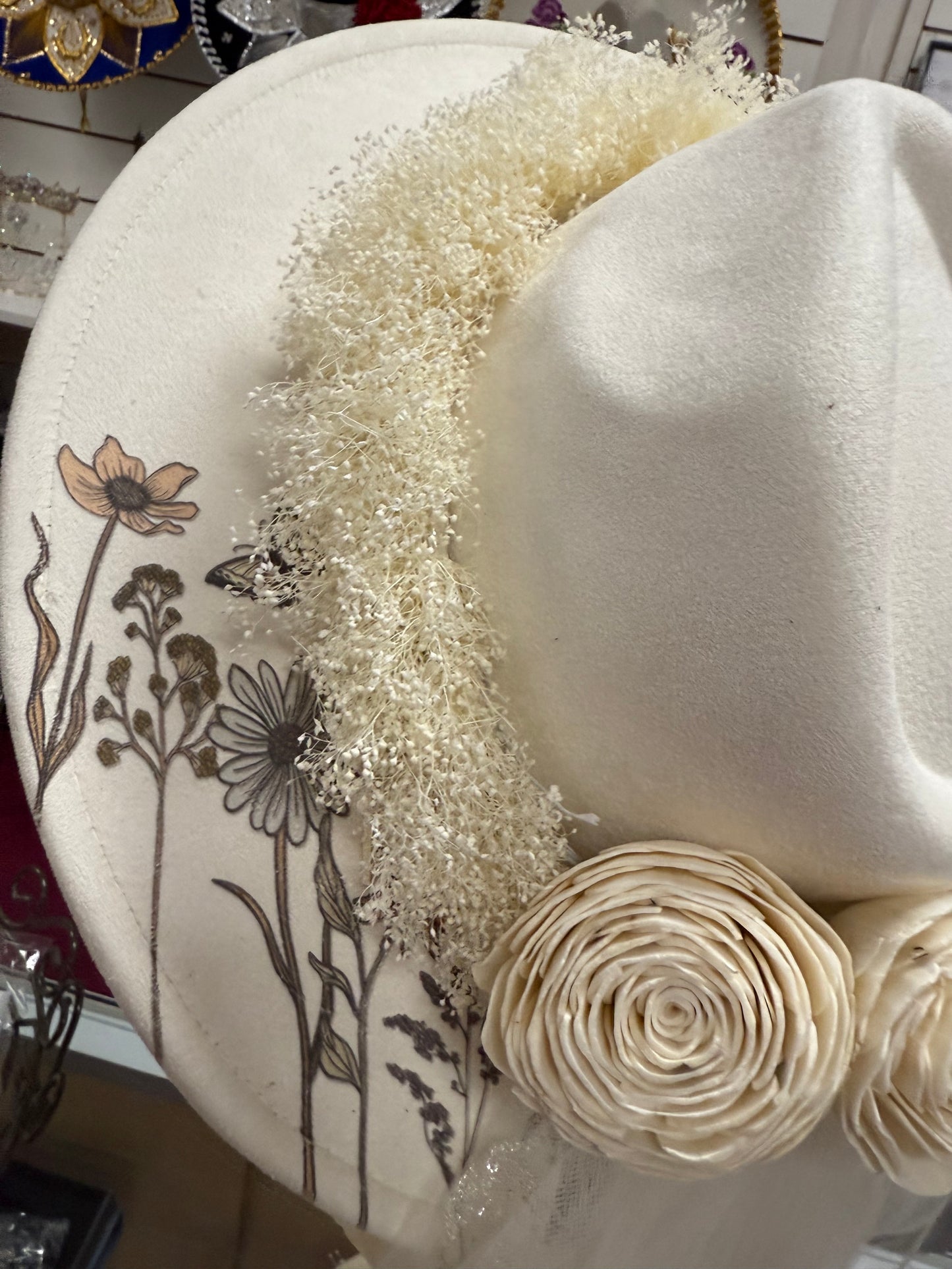 Wedding Boho Rancher Hat